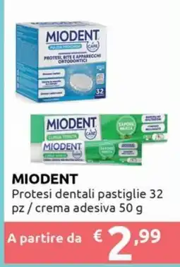 Smoll Miodent Protesi dentali pastiglie offerta