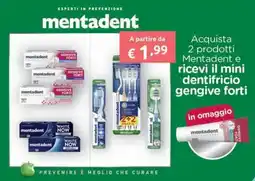 Smoll Mentadent offerta