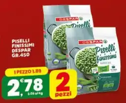 Despar Sicilia Piselli finissimi Despar offerta