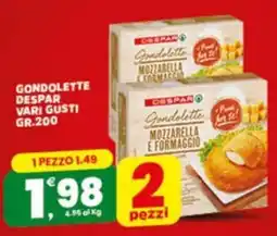 Despar Sicilia Gondolette Despar offerta