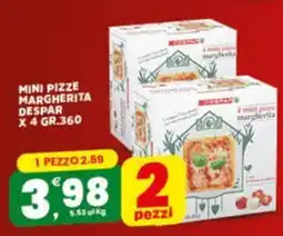 Despar Sicilia Mini pizze margherita Despar offerta