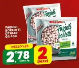 Despar Sicilia Fagioli borlotti Despar offerta