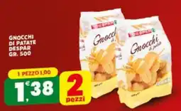 Despar Sicilia Gnocchi di patate Despar offerta