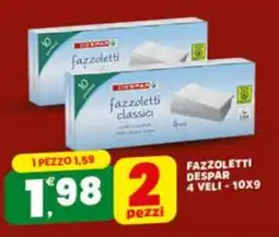 Despar Sicilia Fazzoletti Despar offerta