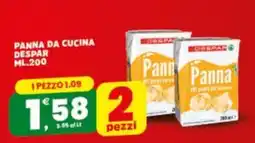 Despar Sicilia Panna da cucina Despar offerta