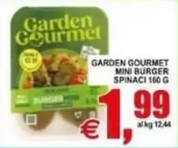 Pewex Garden Gourmet mini burger spinaci offerta