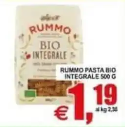 Pewex Rummo pasta bio integrale offerta