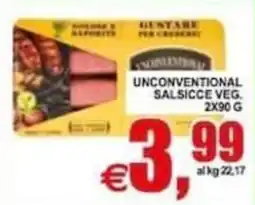 Pewex Unconventional Salsicce Veg. offerta