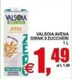 Pewex Valsòia avena drink 0 zuccheri offerta
