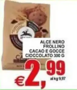 Pewex Alce Nero Frollino Cacao e Gocce offerta