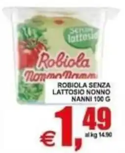 Pewex Robiola senza lattosio nonno Nanni offerta