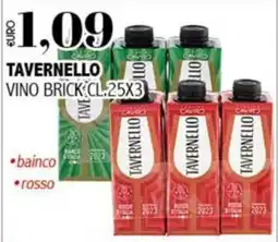 Big Food Tavernello vino brick offerta