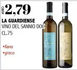Big Food La Guardiense Vino del Sannio DOC offerta
