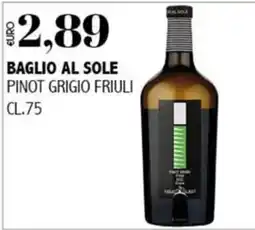Big Food Baglio al Sole Pinot Grigio Friuli offerta