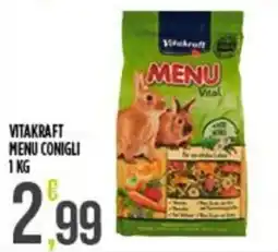 Supermercato Pollio Vitakraft Menu Conigli offerta
