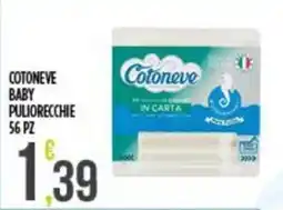 Supermercato Pollio Cotoneve baby puliorecchie offerta