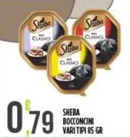 Supermercato Pollio Sheba bocconcini vari tipi offerta