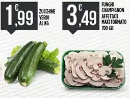 Supermercato Pollio Zucchine verdi offerta