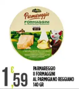 Netto Supermercati Parmareggio formaggini al parmigiano reggiano offerta