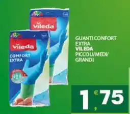 Despar Sicilia Guanti comfort extra Vileda offerta