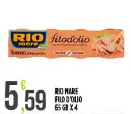Netto Supermercati Rio mare filodolio offerta
