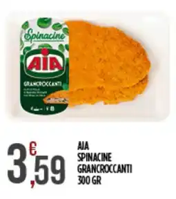 Netto Supermercati AIA Spinacine GranCrocanti offerta