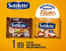 Netto Supermercati Sottilette offerta