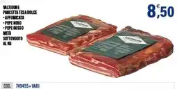 Adhoc Valtidone pancetta tesa dolce offerta