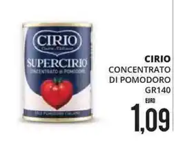 Mazzeo Giocattoli Cirio concentrato di pomodoro offerta