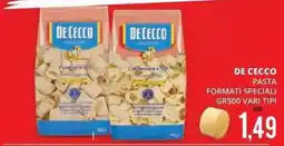 Mazzeo Giocattoli De Cecco pasta formati speciali offerta
