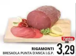 Mazzeo Giocattoli Rigamonti Bresaola Punta d'Anca I.G.P. offerta