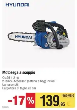 Handy fai da te Motosega a scoppio Hyundai offerta