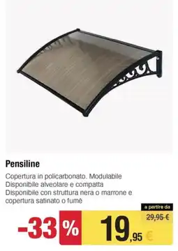 Handy fai da te Pensiline offerta