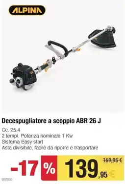 Handy fai da te Decespugliatore a scoppio ABR 26 J offerta