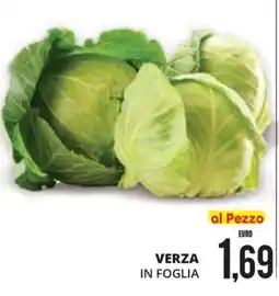 Mazzeo Supermercati Verza in foglia offerta