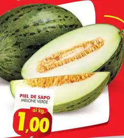 Mazzeo Supermercati Piel de Sapo Melone Verde offerta