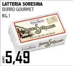 Big Food Burro gourmet Latteria Soresina offerta