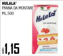 Big Food Hulala' panna da montare offerta