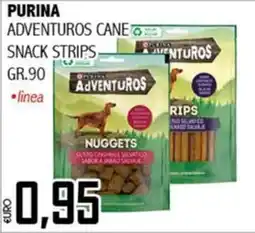 Big Food Purina Adventuros cane snack strips offerta