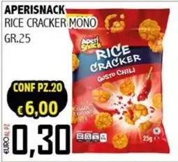 Big Food Aperisnack rice cracker mono offerta