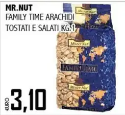 Big Food Mr. Nut Family Time Arachidi Tostati e Salati offerta