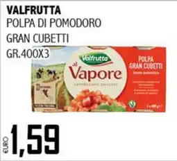 Big Food Valfrutta polpa di pomodoro gran cubetti offerta