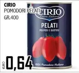 Big Food Cirio pomodori pelati offerta