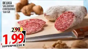 Il Genio Supermercato De Luca salamino contadino offerta