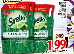 Il Genio Supermercato Svelto piatti clean active limone offerta
