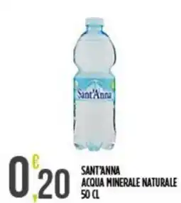 Supermercato Pollio Sant'Anna acqua minerale naturale offerta