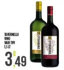 Supermercato Pollio Vino vari tipi Tavernello offerta