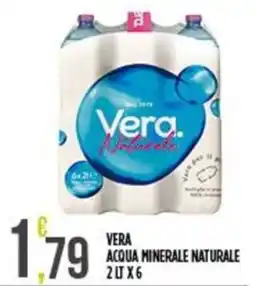 Supermercato Pollio Vera acqua minerale naturale offerta