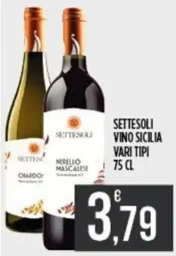 Supermercato Pollio Settesoli vino sicilia offerta