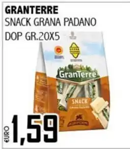 Big Food Snack grana padano dop granterre offerta